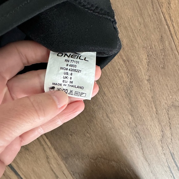 ONEILL WOMENS BAHIA 1/.5MM FULL ZIP JACKET - Picture 3 of 4